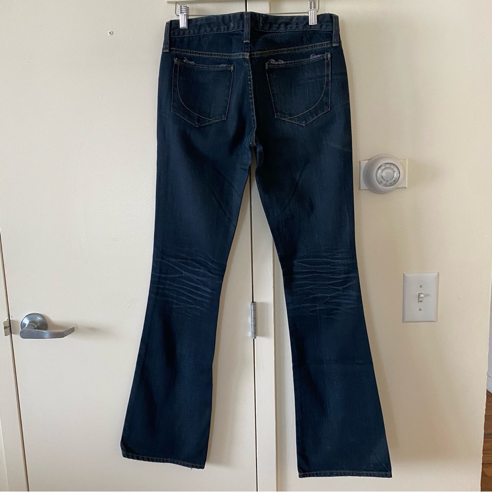 Paper Denim & Cloth Low Rise Bootcut Jeans Size 27 Black Made in Japan